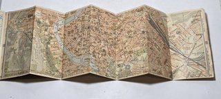 Pianta Di Roma Touring Club Italiano 1:12000 Epoca