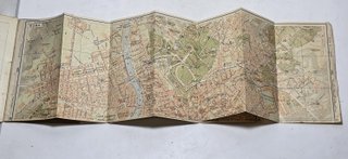 Pianta Di Roma Touring Club Italiano 1:12000 Epoca
