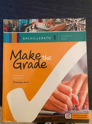 Libro de ingles Make The Grade 1 bachillerato