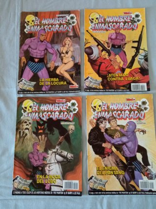 EL HOMBRE ENMASCARADO.      LOTE DE 11 VOLÚMENES.