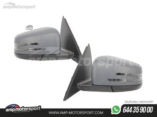 ESPEJOS COMPLETOS PARA MERCEDES CLASE C W204 CON INTERMITENTE LED