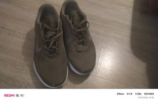 Zapatillas Nike Verdes y Blancas Mujer