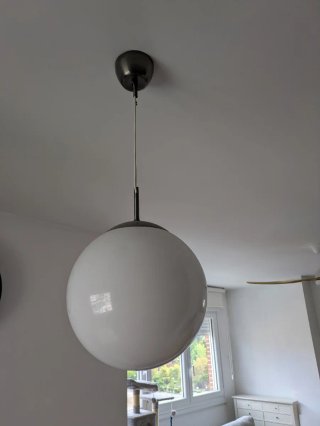 Lámpara colgante bola Ikea (tengo 3. Precio indivi