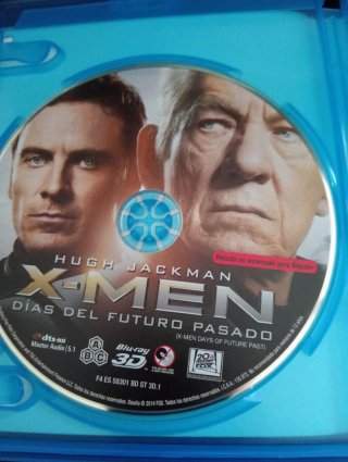 X-Men Días del Futuro Pasado Blu-ray 3D