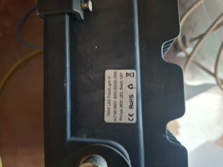 Foco LED 150W IP65 Negro/Blanco