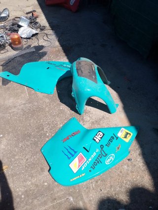 Carenado Aprilia RS125 Original Verde