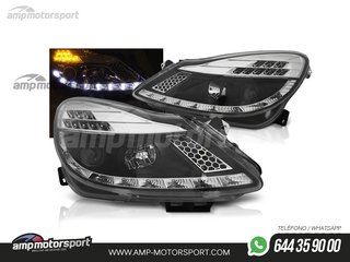 FAROS DELANTEROS LUZ DIURNA LED PARA OPEL CORSA D