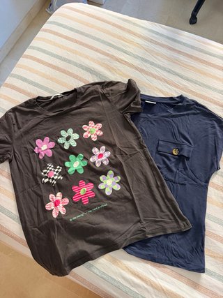 Pack 2 Camisetas Stradivarius Talla L