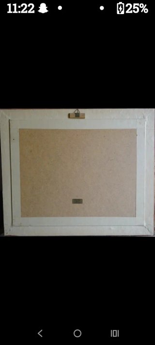 Quadro dipinto ad olio di fattura inglese