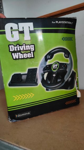Volante y Pedales PS2/PS3/PC Domina