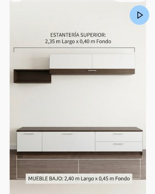 Mueble de salón modular