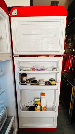 Nevera SMEG Roja Estilo 50s