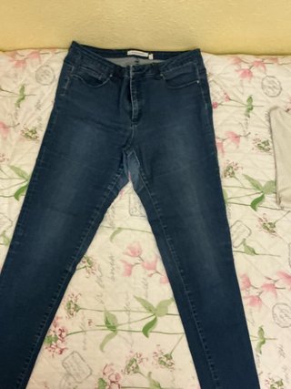 Pantalón vaquero mujer azul