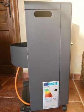 Estufa de gas butano