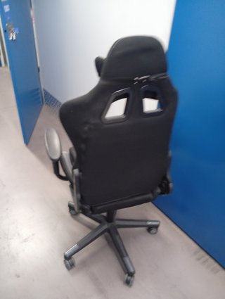 Silla Gaming Ergonómica Negra/Gris