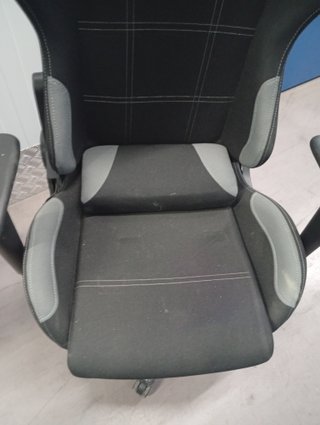 Silla Gaming Ergonómica Negra/Gris