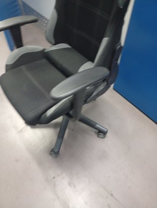 Silla Gaming Ergonómica Negra/Gris