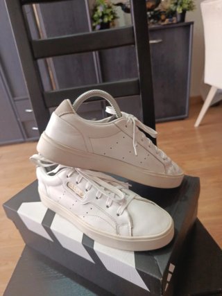 Zapatillas Adidas Blancas Talla 39.5