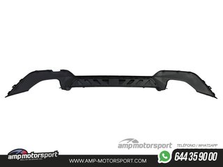 DIFUSOR TRASERO PARA BMW SERIE 3 G20 G21 + COLAS DOBLES CARBONO