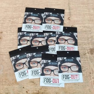 Lotto 10 Panni Antiappannanti fog-Out Per