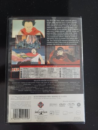 Akira 2 DVD Edición Especial Katsuhiro Otomo