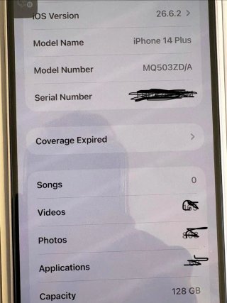 iPhone 14 Plus 128GB Morado