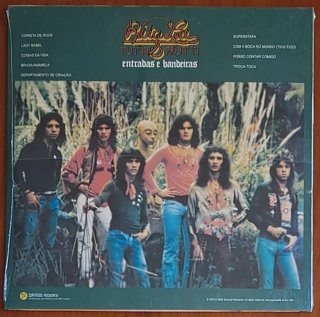 LP Rita Lee & Tutti Frutti - Entradas e Bandeiras