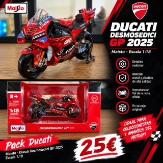 Ducati Desmosedici GP 2025 1:18 Marc Márquez
