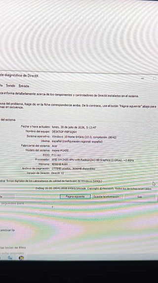 Acer Aspire M1470 Ordenador Sobremesa