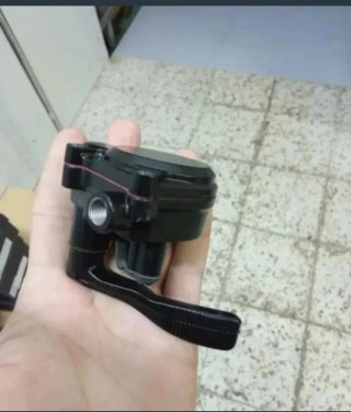 Palanca Acelerador Quad ATV Negra