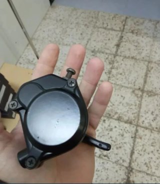 Palanca Acelerador Quad ATV Negra
