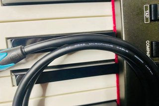 Mogami 2549 neglex  XLR-jack 6.3mm Neutrik dorati