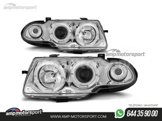 FAROS DELANTEROS OJOS DE ANGEL PARA OPEL ASTRA F