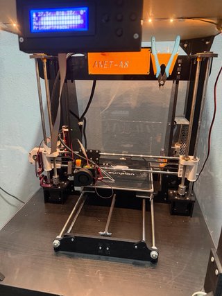 Anet A8 + cabina + PLA + accesorios y recambios