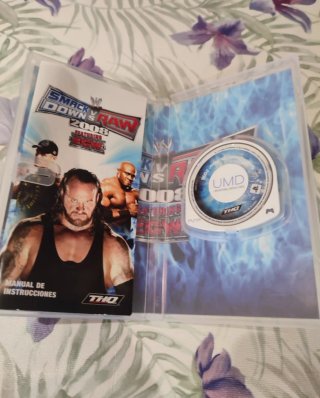 Videojuego PSP WWE SmackDown vs Raw 2008