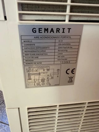 Aire Acondicionado Portátil Gemarit