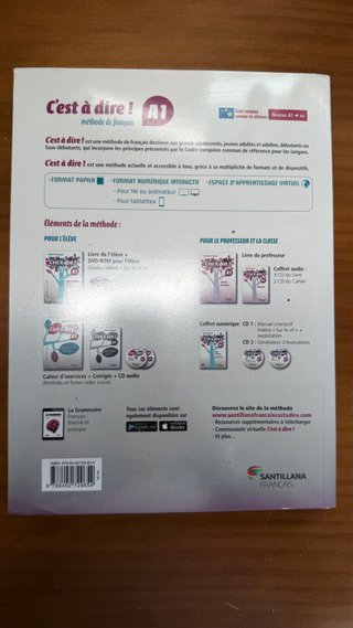 C'est à dire! méthode de français. Livre de l'é...