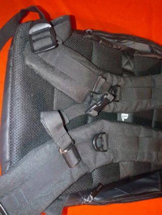 Zaino Nacon nero e blu
