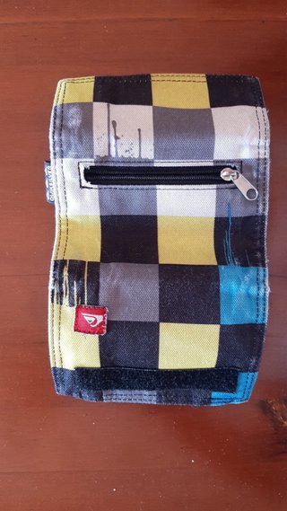 Cartera Quiksilver Cuadros Multicolor