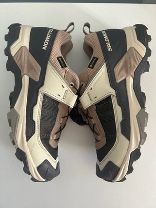 Salomon Zapatillas Montaña Talla 40 Beige/Marrón