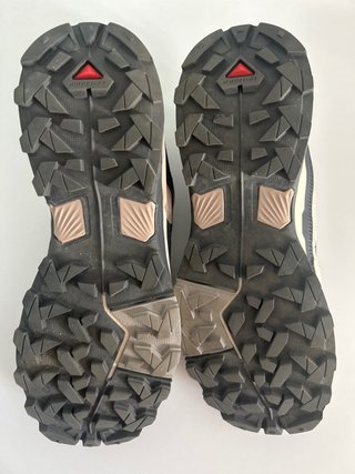 Salomon Zapatillas Montaña Talla 40 Beige/Marrón