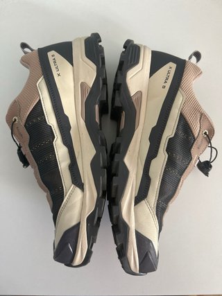 Salomon Zapatillas Montaña Talla 40 Beige/Marrón