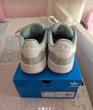 Zapatillas Adidas Campus 00s J Verde/Blanco