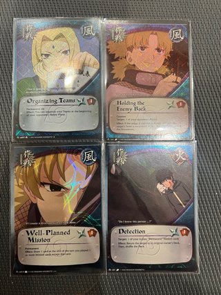 Naruto CCG/BANDAI Foil 1st edizione