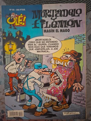 Cómics Mortadelo y Filemon primera edición años 90