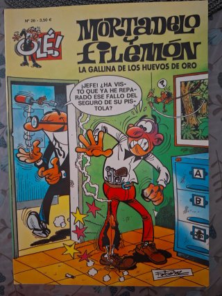 Cómics Mortadelo y Filemon primera edición años 90