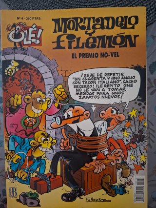 Cómics Mortadelo y Filemon primera edición años 90