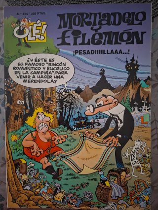 Cómics Mortadelo y Filemon primera edición años 90