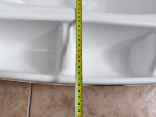 Bañera bebé blanca evolutiva