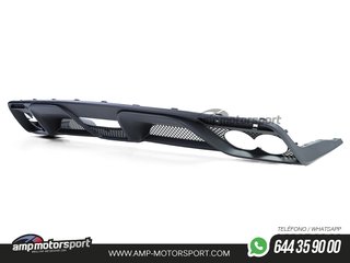 DIFUSOR TRASERO FORD MUSTANG MK6 2014-2017 + COLAS DOBLES